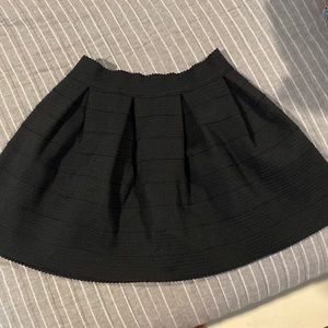 Express mini flare skirt